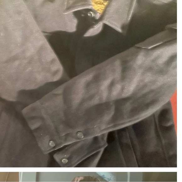 Gap Navy Blue Youth Extra Warm Size XXL Sherpa-Lined Unisex Coat - Picture 5 of 6